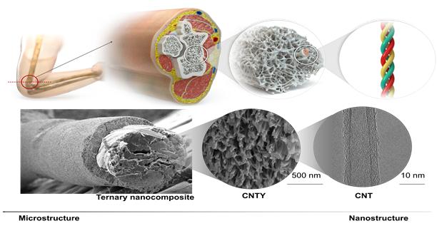 화학공학과 양승재 교수팀, 초고강도 탄소나노튜브 섬유 성능 향상 성공 첨부 이미지